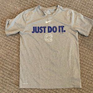 Nike Gray Chicago Cubs T-Shirt - YM